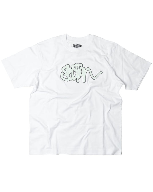 Script Logo Tee (White)